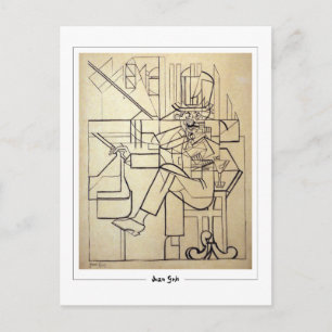 Juan Gris #111 - Tarjeta postal de arte fino