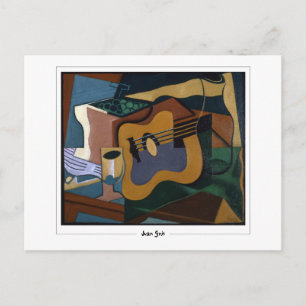 Juan Gris #122 - Tarjeta postal de arte fino