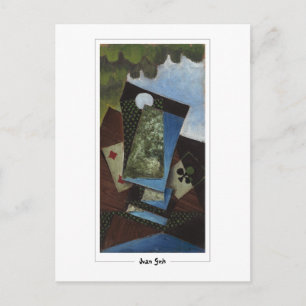 Juan Gris #126 - Tarjeta postal de arte fino