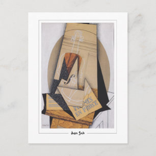 Juan Gris #184 - Tarjeta postal de arte fino