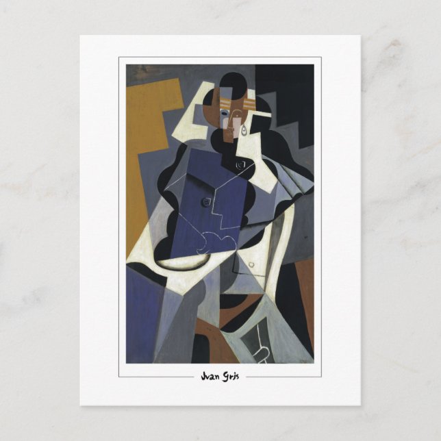 Juan Gris #230 - Tarjeta postal de arte fino (Anverso)