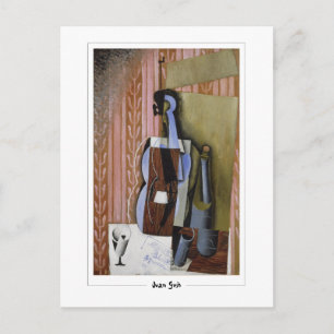 Juan Gris #243 - Tarjeta postal de arte fino