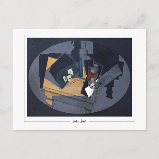 Juan Gris #270 - Postales Bellas Artes (Anverso)