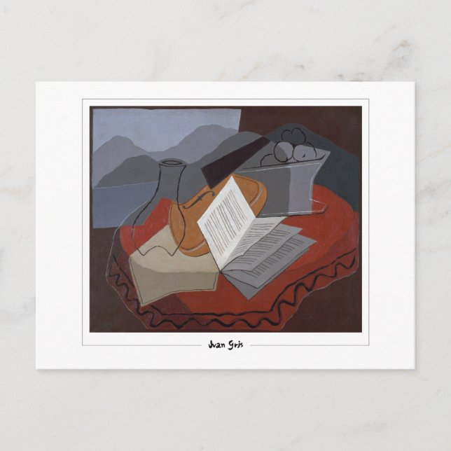 Juan Gris #282 - Postales Bellas Artes (Anverso)