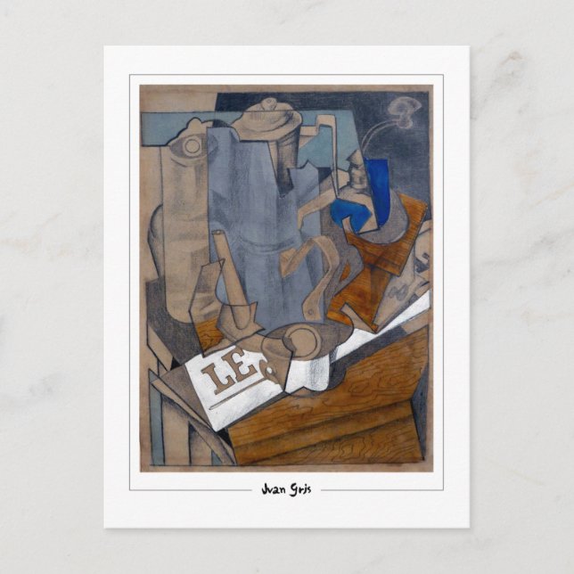 Juan Gris #284 - Postales Bellas Artes (Anverso)