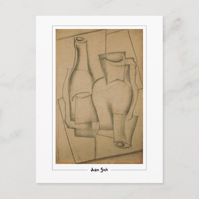 Juan Gris #285 - Postales Bellas Artes (Anverso)