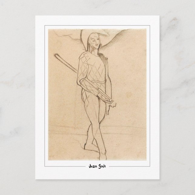 Juan Gris #292 - Postales Bellas Artes (Anverso)