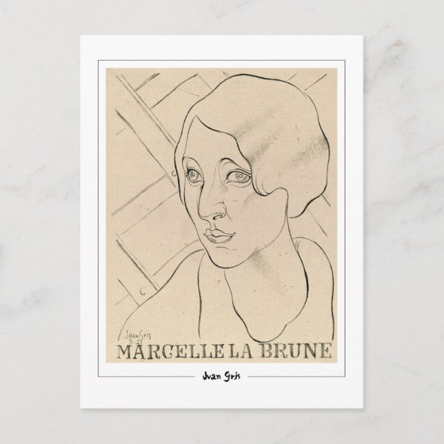 Juan Gris #298 - Postales Bellas Artes (Anverso)