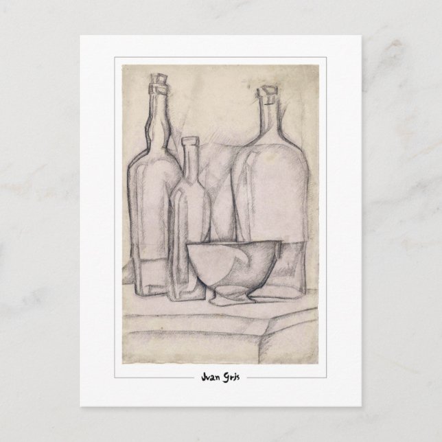 Juan Gris #321 - Postales Bellas Artes (Anverso)