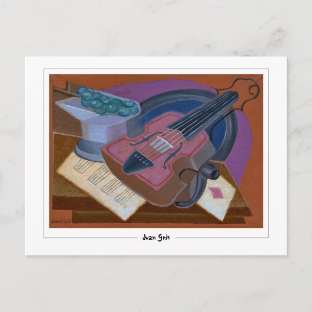 Juan Gris #324 - Postales Bellas Artes (Anverso)