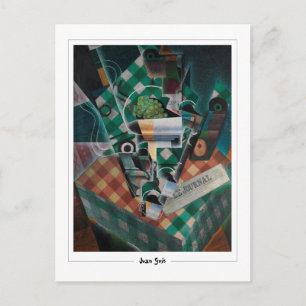 Juan Gris #38 - Tarjeta postal de arte fino