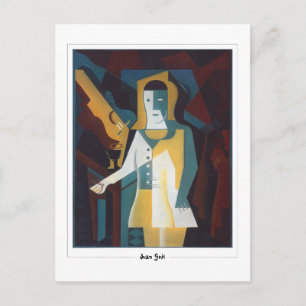 Juan Gris #3 - Tarjeta postal de arte fino