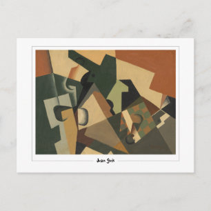 Juan Gris #58 - Tarjeta postal de arte fino