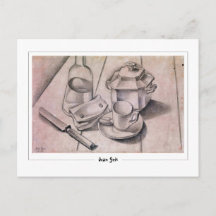 Juan Gris #59 - Tarjeta postal de arte fino