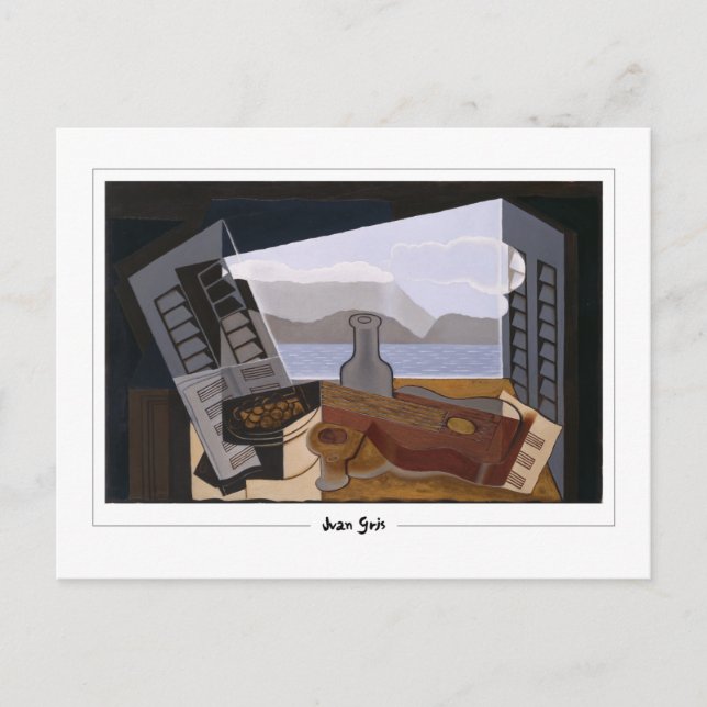 Juan Gris #65 - Tarjeta postal de arte fino (Anverso)
