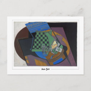 Juan Gris #99 - Tarjeta postal de arte fino