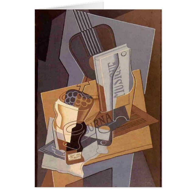 Juan Gris- el libro de la música (Frente)