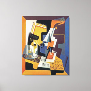 Juan Gris - Violín y vaso - Arte abstracto