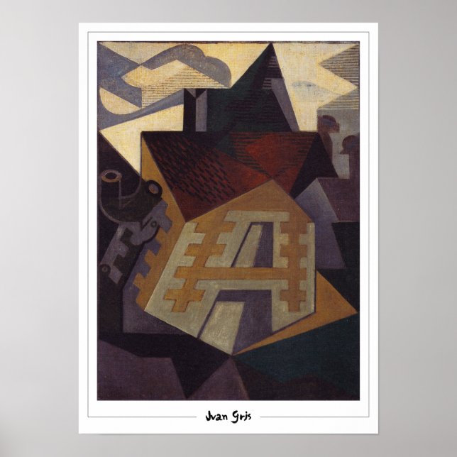 Juan Gris Zedign Poster de Arte #113 (Frente)