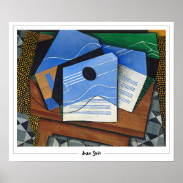 Juan Gris Zedign Poster de Arte #132