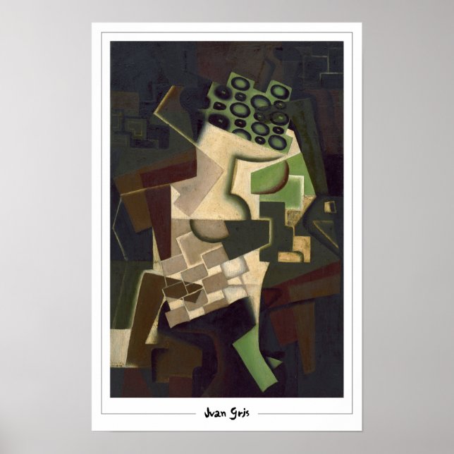 Juan Gris Zedign Poster de Arte #15 (Frente)