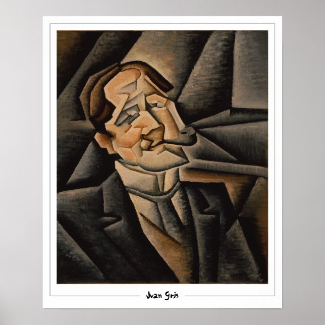 Juan Gris Zedign Poster de Arte #166 (Frente)