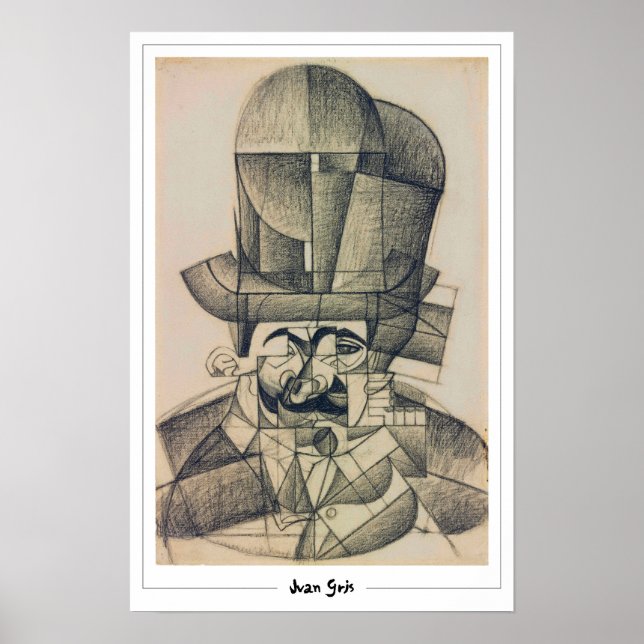 Juan Gris Zedign Poster de Arte #322 (Frente)