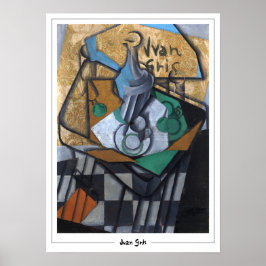Juan Gris Zedign Poster de Arte #334