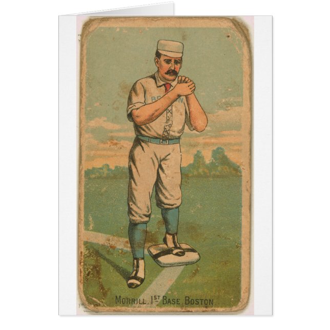 Juan Morrill, Boston Beaneaters (Frente)