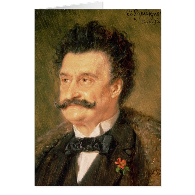 Juan Strauss cuanto el más joven, 1895 (Frente)
