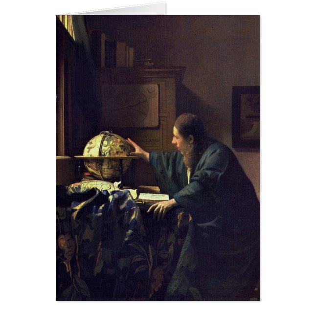 Juan Vermeer - la pintura del astrónomo (Frente)