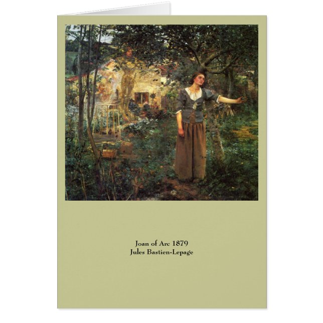 Juana de Arco de Julio Bastien Lepage (Frente)