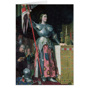 Juana de Arco en la coronación de rey Charles