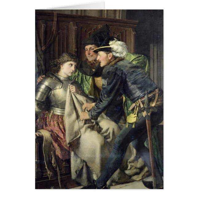 Juana de Arco insultó en la prisión, 1866 (Frente)