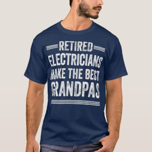 Jubilación de Electricismo de Camisa de Abuelo Ret