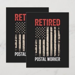 Jubilación de trabajador postal retirado