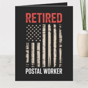 Jubilación de trabajador postal retirado
