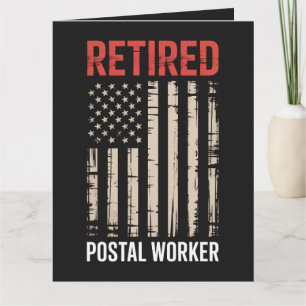 Jubilación de trabajador postal retirado
