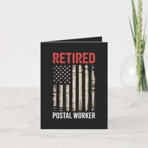 Jubilación de trabajador postal retirado