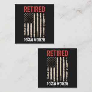 Jubilación de trabajador postal retirado