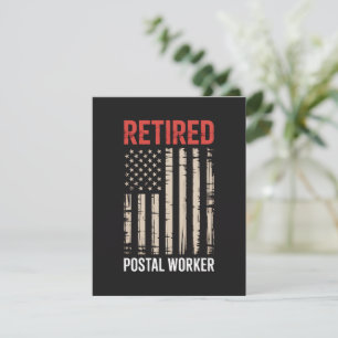 Jubilación de trabajador postal retirado