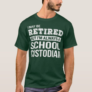 Jubilación divertida de camiseta de custodia de e
