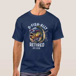 Jubilado Oficialmente 2026 Camiseta de Jubilación