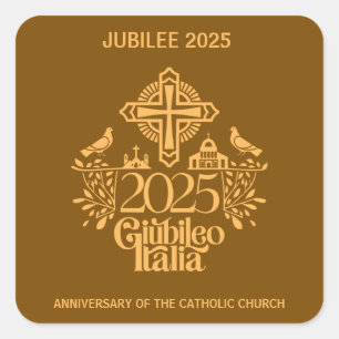 Jubileo 2025 Iglesia Católica, pegatinas Personali