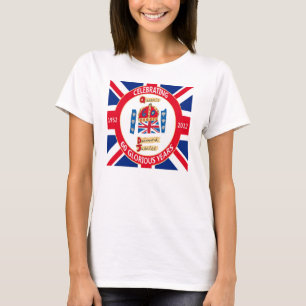 Jubileo de diamante camisetas celebradoras de 60