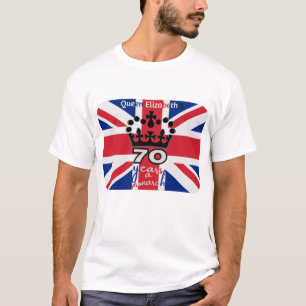 Jubileo Platinum - 70 años de monarca camiseta