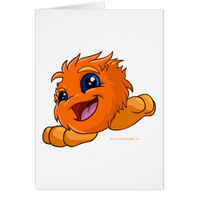 JubJub anaranjado feliz (Frente)