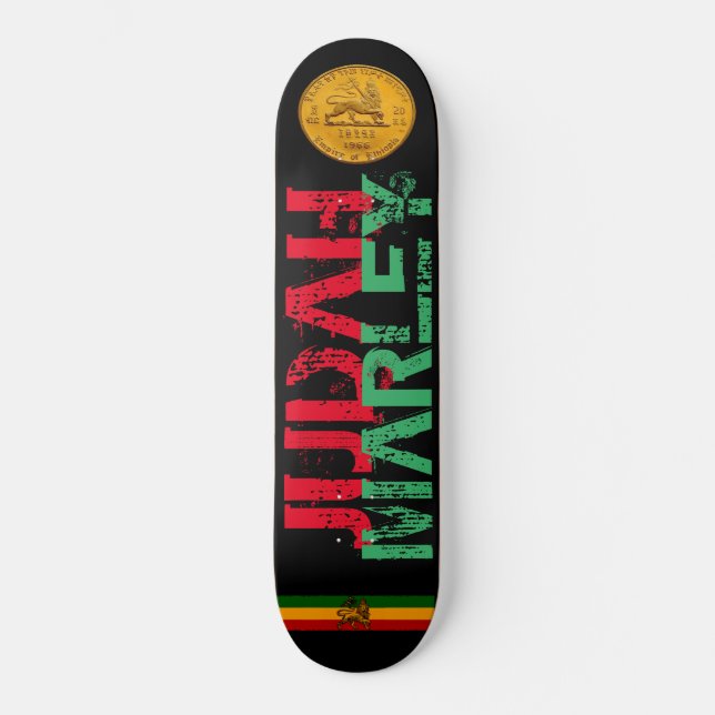 JUDAH MARLEY Skateboard (Anverso)