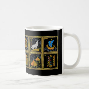 Judaica 12 tribus de taza de Israel