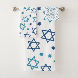 Judaica - Baño con toallas - Regalos de estrellas